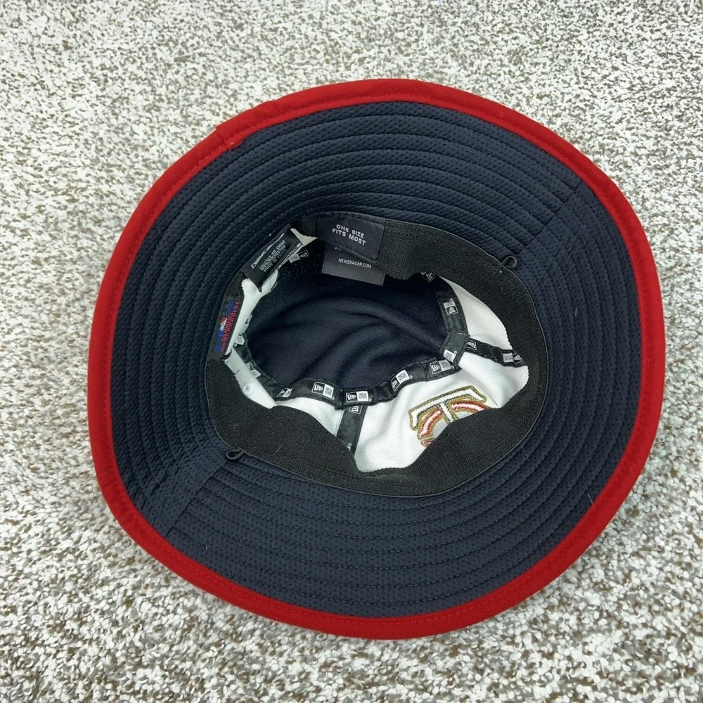Minnesota Twins Hat Bucket Mens One‎ Size Blue White MLB Baseball New Era Sport